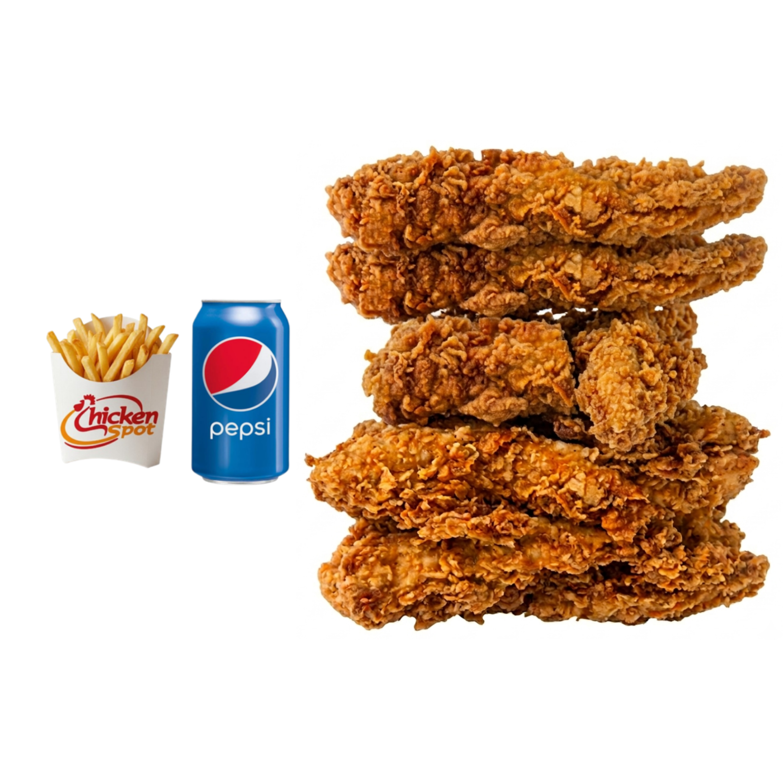  6 Pcs Chicken Strips